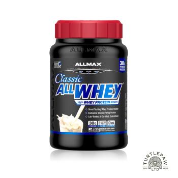 【加拿大ALLMAX】奧美仕經典乳清蛋白香草口味1瓶(907公克)