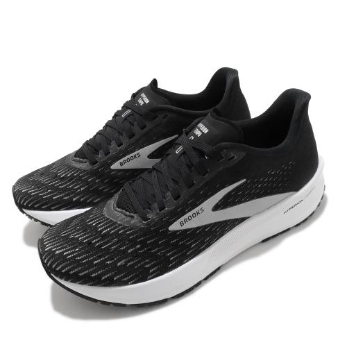Brooks 慢跑鞋 Hyperion Tempo 運動 女鞋 路跑 緩震 DNA科技 透氣 健身 球鞋 黑 白 1203281B091