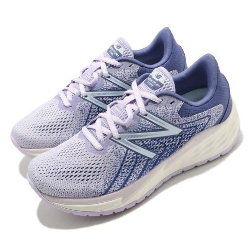 New Balance 慢跑鞋 Fresh Foam 寬楦 運動 女鞋 紐巴倫 輕量 透氣 舒適 避震 路跑 紫 藍 WVARECR1D