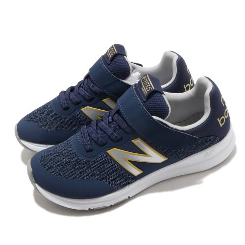 New Balance 慢跑鞋 Premus Version 寬楦 童鞋 紐巴倫 基本款 舒適 避震 運動 中童 藍 銀 YOPREMNYW