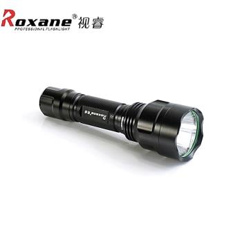 視睿Roxane美國CREE XPG2 R5泛光120度LED強光手電筒組RX308(戰術攻擊頭;550流明;射程350米;5檔)IPX-6防水手電筒
