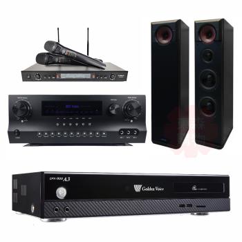 金嗓 CPX-900 A3伴唱機 4TB+Sky Teana DW-1+DoDo Audio SR-889PRO+KARMEN H-88(黑)