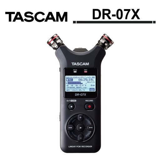 TASCAM DR-07X 攜帶型數位錄音機 公司貨.