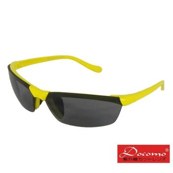 【Docomo】PC級兒童太陽眼鏡 強化防爆鏡片 強抗紫外線 提供眼睛全方位的防護 彈性鏡腳 配戴超舒適