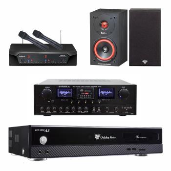 金嗓 CPX-900 A3伴唱機 4TB+AV MUSICAL A-860+DoDo Audio SR-889PRO+SL-5M