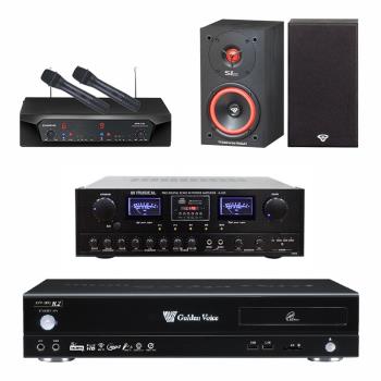 金嗓 CPX-900 R2伴唱機 4TB+AV MUSICAL A-860+DoDo Audio SR-889PRO+SL-5M