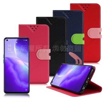 NISDA for OPPO RENO 5 風格磨砂支架皮套