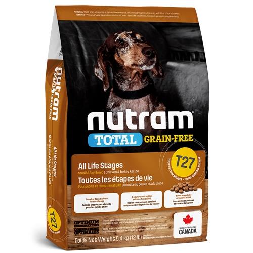 nutram紐頓 無穀全能系列T27 挑嘴小型犬(火雞+雞肉) 5.4kg