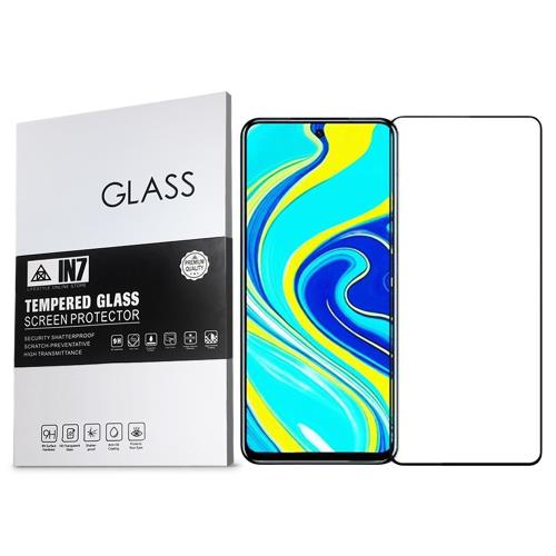 IN7 紅米Note9 Pro (6.67吋) 高清 高透光2.5D滿版9H鋼化玻璃保護貼 疏油疏水 鋼化膜