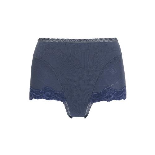 ★24H速達★【Triumph 黛安芬】逆齡收腹勻體高腰褲系列 高腰平口內褲 M-EL(活力灰)