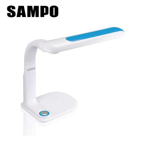 【福利品】SAMPO聲寶 8W可調光旋轉觸控式LED檯燈 LH-U1505EL