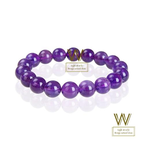 【w-jewelry】3A烏拉圭紫水晶手錬