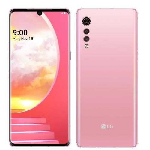 LG樂金5G智慧手機6G/128G/VELVET櫻花幕斯手機粉紅色LMG900EMW-P