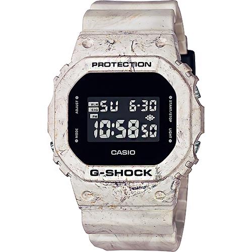 CASIO卡西歐G-SHOCK地質系大理石紋手錶DW-5600WM-5