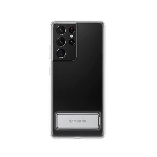 SAMSUNG Galaxy S21 Ultra 5G 原廠立架式背蓋_透明(台灣公司貨)