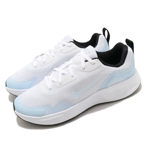 Nike 休閒鞋 WearAllDay GS 運動 女鞋 基本款 舒適 簡約 球鞋 大童 穿搭 白 藍 CJ3816102 [ACS 跨運動]
