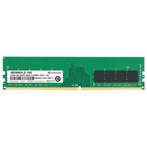 Transcend創見 JetRAM DDR4-2666MHz 16GB 桌上型記憶體 (JM2666HLE-16G)