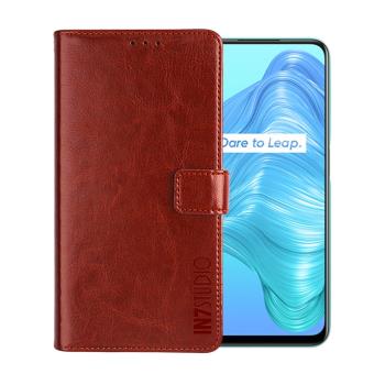 IN7 瘋馬紋 realme 7 5G (6.5吋) 錢包式 磁扣側掀PU皮套 吊飾孔 手機皮套保護殼