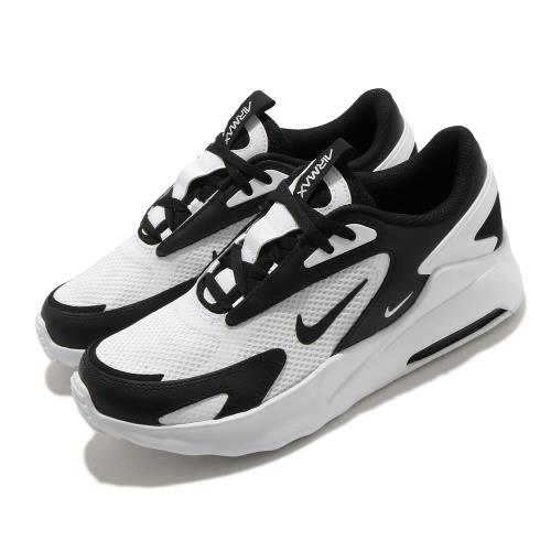 Nike 休閒鞋 Air Max Bolt GS 運動 女鞋 氣墊 舒適 避震 簡約 球鞋 穿搭 白 黑 CW1626102 [ACS 跨運動]