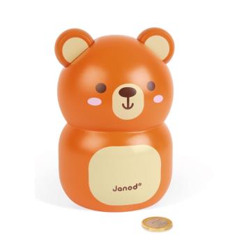 法國Janod 童趣生活-小熊 存錢筒