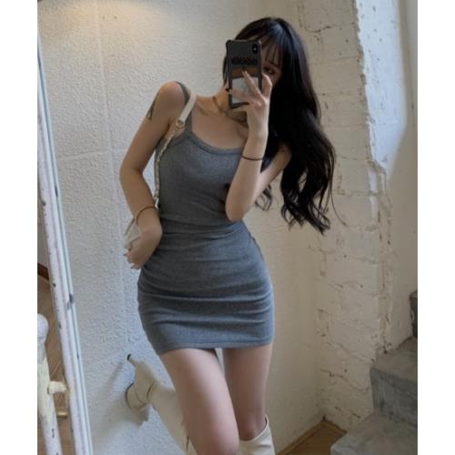 性感吊帶緊身連衣裙