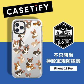 Casetify iPhone 11 Pro 耐衝擊保護殼-搗蛋柯基