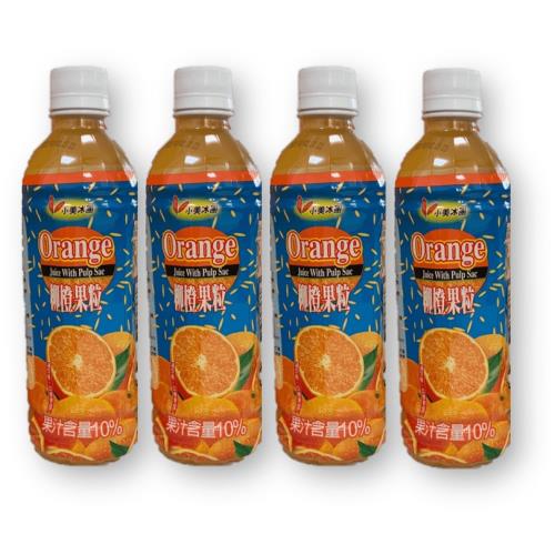 小美冰團 柳橙果粒綜合果汁飲料 x24罐/箱(500ml/罐)