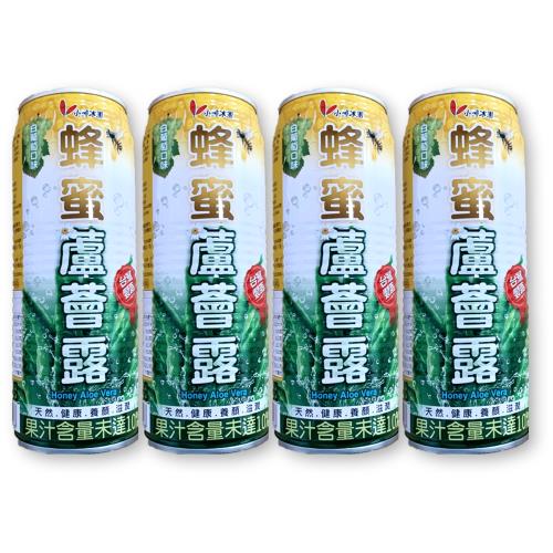 小美冰團 蜂蜜蘆薈露(白葡萄口味)x24罐/箱(500ml/罐)