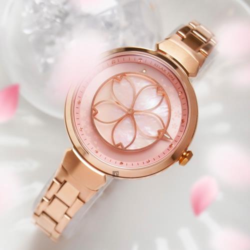 RELAX TIME 年度設計錶款 綻放系列 粉櫻 櫻花手錶(RT-72-1)