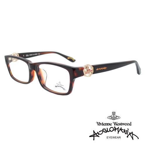 Vivienne Westwood】Anglomania個性都會百搭黑框系列-(琥珀-AN247 02