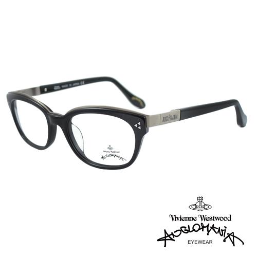 Vivienne Westwood】Anglomania光學鏡框個性工業風造型英倫風-(黑