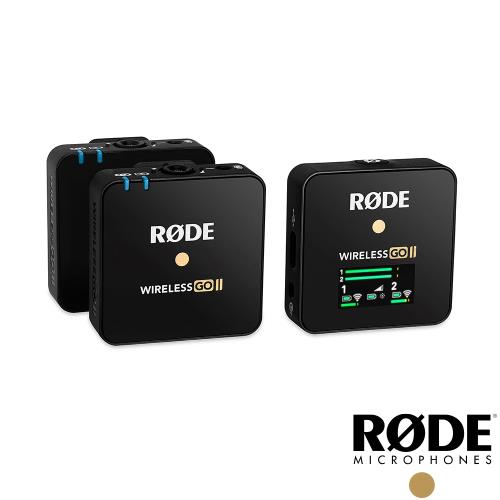 【RODE】WirelessGOII一對二微型無線麥克風