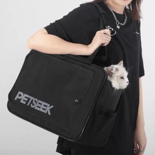寵物透氣三用外出包(三種背法)-(UP0199)-寵物手提包