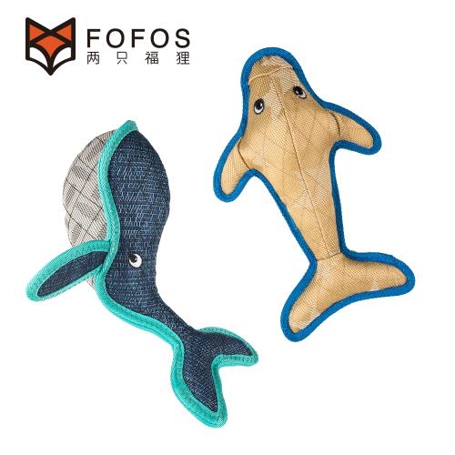 FOFOS 兩只福狸 狗狗玩具特斯林系列(兩款任選)