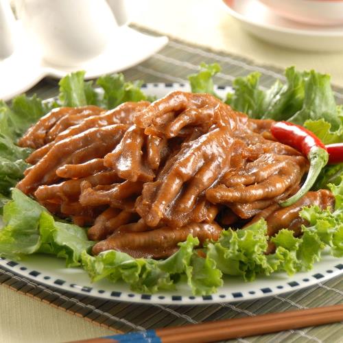 鬍鬚林滷味FM 辣味雞腳凍(200g/盒)