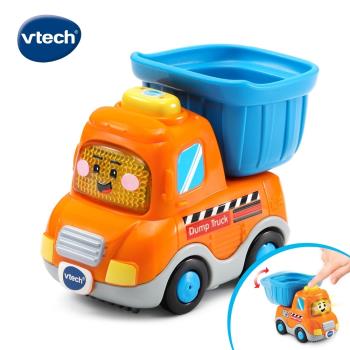 【Vtech】嘟嘟聲光互動車-傾卸車
