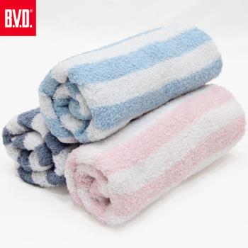BVD條紋毛巾6條(B05005)
