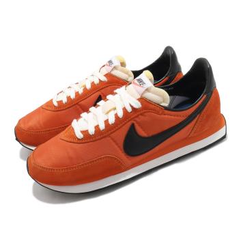 Nike 休閒鞋 Waffle Trainer 2 男女鞋 基本款 復古 簡約 情侶穿搭 舒適 球鞋 橘 黑 DB3004800 [ACS 跨運動]