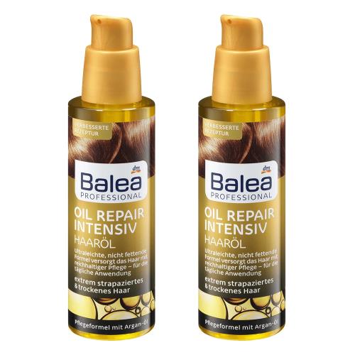 Balea芭樂雅 摩洛哥堅果護髮油(密集修護) 100ml 二瓶組  德國DM