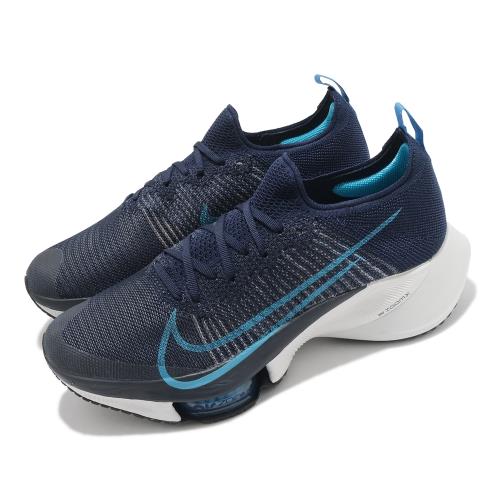 Nike 慢跑鞋 Zoom Tempo Next  男鞋 氣墊 舒適 避震 路跑 運動 球鞋 藍 白 CI9923401 [ACS 跨運動]