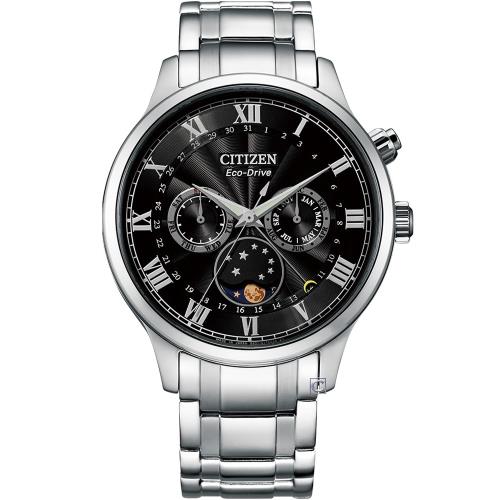 CITIZEN Eco-Drive 星辰 光動能月相腕錶(AP1050-81E)42mm