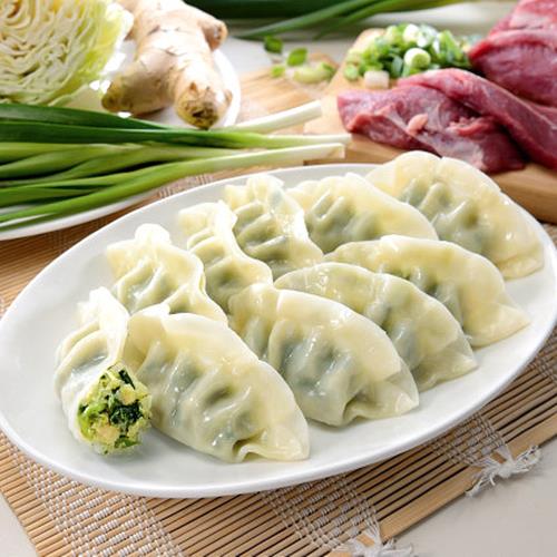 禎祥FM 豬肉韭菜熟水餃(1700g(約100粒)/包)