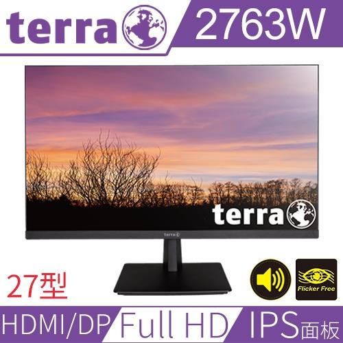 Terra沃特曼 2763W 27型 IPS面板 FHD不閃屏抗藍光螢幕