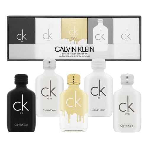 【Calvin Klein】 CK 中性小香水禮盒 10ml *5入 