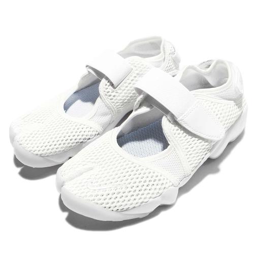 Nike 休閒鞋 Air Rift BR 運動 女鞋 低筒 透氣 忍者鞋 氣墊 復古 魔鬼氈 懶人鞋 848386100 [ACS 跨運動]