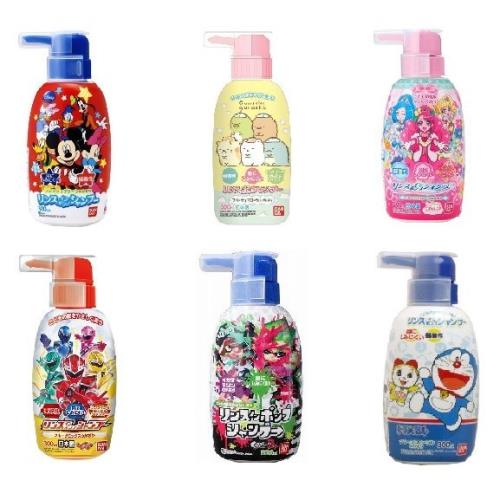 日本【Bandai】世界名動畫系列 兒童弱酸性洗髮精300ml
