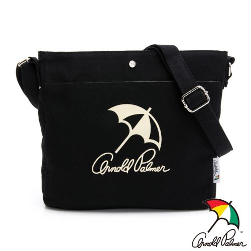 Arnold Palmer - 斜背包 經典LOGO系列 - 黑色