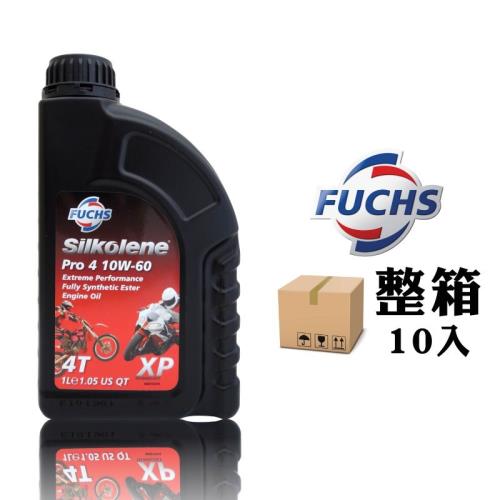 福斯 Fuchs Silkolene(賽克龍) PRO 4 10W60 XP 酯類全合成機油(整箱10入)