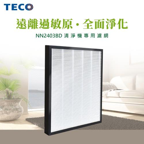 TECO東元 空氣清淨機專用濾網(適用NN2403BD) YZAN18
