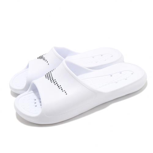 Nike 拖鞋 Victori One Shower 男鞋 夏日拖 流行 輕便 穿搭 白 黑 CZ5478100 [ACS 跨運動]